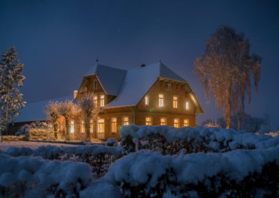 Harbergen Retreat Zentrum im Winter